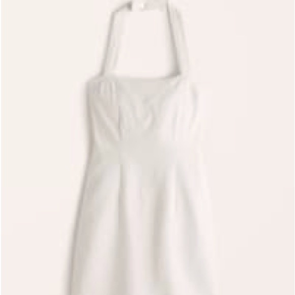 Abercrombie & Fitch | Dresses | Abercrombie Fitch Mini White Halter Dress